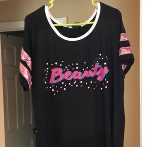 Ashley stewart tshirt.